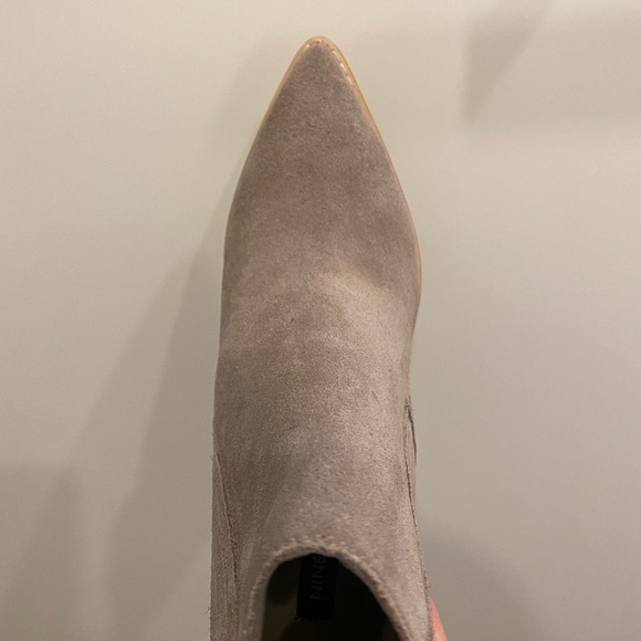 Nine West Suede Booties (in nude colour) - Picture 3 of 4